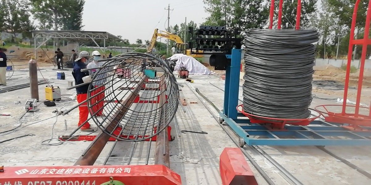 數控鋼筋籠繞籠機——讓鋼筋籠加工更省時(shí)省力省心的“神器”